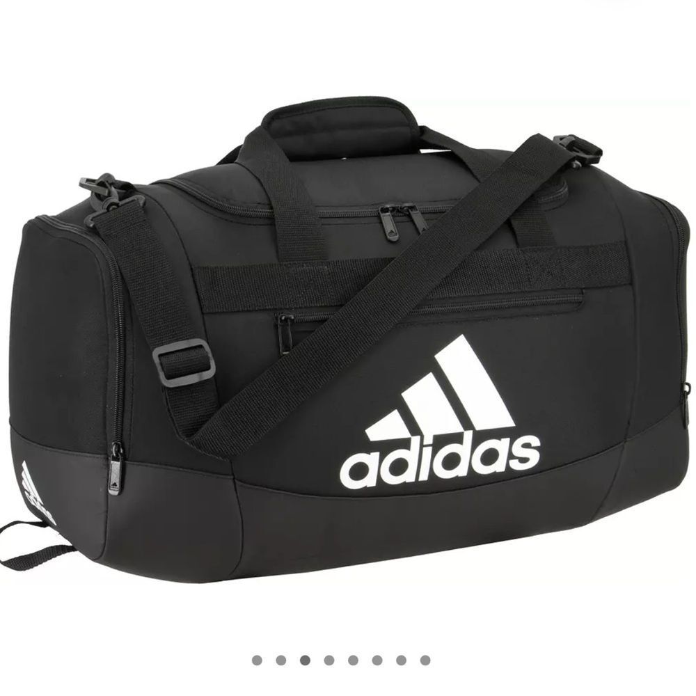 adidas Defender Small Duffel Bag Black NWT in packaging